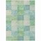 Homeroots 8' X 10' Blue Geometric Washable Indoor Outdoor Area Rug 608166 - alternate 6