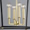 Hudson Valley Lighting Natick 4 Light Lantern 18 In. Aged Brass/Black 5127-AGB/SBK - alternate 4