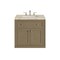 James Martin Vanities Chicago 30" Single Vanity, Walnut Whisper, w/ 3 CM Tajnar Eclos Top 503-V30-WLW-3TJR - alternate 7