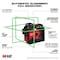 Milwaukee Tool M12 Green 360 Degree 3-Plane Laser w/Automatic Alignment & Receiver 3642-21 - alternate 2