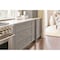 Amerock Uprise 3-3/4 in 96 mm Center-to-Center Champagne Bronze Cabinet Pull BP36917CZ - alternate 2