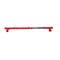 Exposed Rack 39875 Length With Square Holes Red Single Rear Bar 8-00-9703-RD - alternate 1