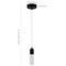 Jonathan Y Bolha 4.75" 1-Light Bubble Acrylic/Iron Modern Minimalist Integrated LED Pendant, Black JYL7221C - alternate 7