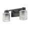 Z-Lite Jacqueline Matte Black 2 Light Vanity 6101-2V-MB - alternate 5