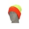 Refrigiwear HiVis Reversible Knit Cap, Orange/Lime 6390RHLOOSA - alternate 1