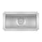 Koolmore 12''x24'' Floor Trough Drain, 14ga W/ Subway-Style Grating & Removable Drain Basket, NSF Listed, SS KM-FTG-1224 - alternate 6