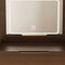 Homeroots 24" Brown Wood Lighted Mirrored Three Drawer Dresser 714450 - alternate 3