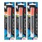 Pentel DualMetallic Brush, Orange/Metallic Yellow Ink, 3PK XGFHBPDFX - alternate 1