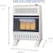 Procom Heating Natural Gas Ventless Infrared Plaque Heater with Base Feet, 18,000 BTU, T-Stat Control MN180TPA-B - alternate 3