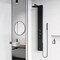 Vigo 59 in. H x 6 in. W 4-Jet Shower Panel System with Head, Tub Filler and Hand Shower Wand, Matte Black VG08022MB - alternate 5