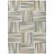 Homeroots 5' X 8' Beige Gray And Ivory Geometric Washable Indoor Outdoor Area Rug 598233 - alternate 6