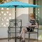 Simple Deluxe 9' Patio Umbrella Replacement Canopy Outdoor Table Market Yard Umbrella Replacement Top Cover with LGBRLACANOPY9TUQ - alternate 5