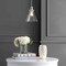 Jonathan Y Goldwater 7.5 in. Adjustable Drop Metal/Glass LED Pendant, Chrome JYL3514B - alternate 8