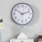 Clockswise Black 10-In Analog Clock - Silent, Non-Ticking for Wall Battery-Operated, Perfect for Home QI004744.BK.10 - alternate 6
