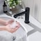 Kibi Circular Touchless Bathroom Faucet with Pop-Up Drain, Plug-In or Battery Powered C-KBF1029MB - alternate 7
