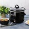 Better Chef 3 Quart Slow Cooker with Removable Stoneware Crock in Black 750124781M - alternate 3