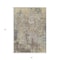 Homeroots 5' X 8' Beige And Brown Abstract Washable Indoor Outdoor Area Rug 605531 - alternate 6