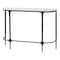 Baxton Studio Edsel Marble Console Table, Rounded 270-14725-ZORO - alternate 1