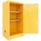 Securall Paint Storage Cabinet, 20 Gallon, 2 Shelves, 24 in W x 44 in H x 18 in D, Red P120 - alternate 2