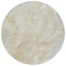Homeroots 8' Beige And Silver Round Abstract Washable Indoor Outdoor Area Rug 618354 - alternate 5