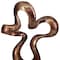 Homeroots 16" Brown And Gold Abstract Aluminum Sculpture 480011 - alternate 3