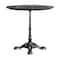 Flash Furniture Commercial All-Weather 31.25" Black Faux Marble HPL Tabletop-Black Bistro Base ST-RD31-BKMAR-SDAT2222-GG - alternate 4