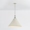Hudson Valley Lighting Painted No. 2 Pendant in Polished Nickel/Off-White by Mark D. Sikes MDS352L-PN/OW - alternate 6