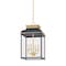 Hudson Valley Lighting Houghton 12.75 in. Lantern in Aged Brass/Distressed Bronze by Mark D. Sikes MDS2400-AGB/DBL - alternate 1