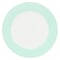 Martha Stewart 12 Piece Banded Fine Ceramic Dinnerware Set in Baby Blue 138981.12 - alternate 4