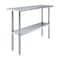 Amgood 16 in. x 48 in. Stainless Steel Table WT-1648-Z - alternate 1