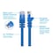 Monoprice Ethernet Cable, Cat 6, Blue, 10 ft. 3436 - alternate 2