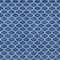 Homeroots 5' X 8' Blue And Ivory Geometric Washable Indoor Outdoor Area Rug 596178 - alternate 5