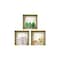 Homeroots Set of Three May Faux Niche 3D Peel and Stick Wall Decals, 3PK 565420 - alternate 3