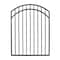Nuvo Iron 45in Wx 56in H Coral Gate Arched Rails, 48in W Opening, Self Close Hardware w/Double Side Handle ICGA4556 - alternate 1