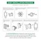 Beyond Led Technology LED Wall Sconce, Adj 18W/20W/22W, 2640 Lumens, Adj CCT 3000K-4000K-5000K, Black Housing MT-WS22AD-W83C-1454-011D - alternate 5