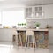Homeroots 12" X 12" Multi-color Mediterra Mosaic Peel and Stick Tiles 555953 - alternate 8