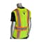 Pip ANSI Type R Class 2 Two-Tone Mesh Vest with "D" Ring Access 302-0600D-LY/2X - alternate 6
