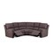 Homeroots Brown Polyester Blend Power Reclining U Shaped Three Piece Corner Sectional 366241 - alternate 3