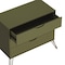 Manhattan Comfort Avira 35 in Dresser in Olive Green (3-Drawer) DR1722-OG - alternate 4