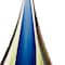Homeroots 12" Clear Red Blue Yellow Murano Glass Modern Abstract Tabletop Sculpture 376135 - alternate 3