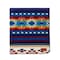 Homeroots Ultra Soft Southwestern Rainbow Handmade Woven Blanket 366044 - alternate 1