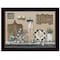Homeroots Farmhouse Kitchen Black Framed Print Kitchen Wall Art 415864 - alternate 1