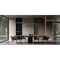 Z-Lite Saros Matte Black 5 Light Linear Chandelier 4101-42L-MB-LED - alternate 3