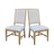 International Concepts Solid Wood Traditional Dining Chair, Set of 2, Honey CI97-99P - alternate 3