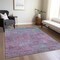Homeroots 5' X 8' Lavender And Teal Blue Abstract Washable Indoor Outdoor Area Rug 618449 - alternate 6