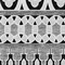 Homeroots 5' X 8' Black Gray And Ivory Quatrefoil Washable Indoor Outdoor Area Rug 583199 - alternate 8