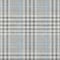 Homeroots 5' X 8' Gray Blue And Beige Plaid Washable Indoor Outdoor Area Rug 601483 - alternate 4