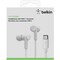 Belkin USB-C IN-EAR HEADPHONES WHITE G3H0002BTWHT - alternate 4