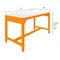 Diversified Spaces Fab Lab Workbench, Top 72"x36" Eraseable AMS7236LEWT - alternate 3