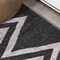 Jonathan Y Siksak Modern Chevron Border Non-Slip Machine-Washable Ivory/Navy 3 ft. x 5 ft. Area Rug WSH124A-3 - alternate 3
